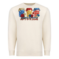 Sandshell america mason jar Premium Sweatshirt - Zillion Design Studio