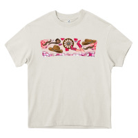 Cream Howdy Valentine Heavy Core Tee - CowhideDigitalArt