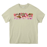 Mossy Howdy Valentine Heavy Core Tee - CowhideDigitalArt