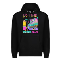 Black rolling into second grade Premium Hoodie - BundleAndBundleShop