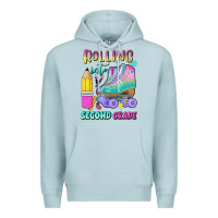 Blue Mist rolling into second grade Premium Hoodie - BundleAndBundleShop