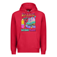 Cardinal rolling into second grade Premium Hoodie - BundleAndBundleShop