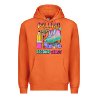 Carrot rolling into second grade Premium Hoodie - BundleAndBundleShop