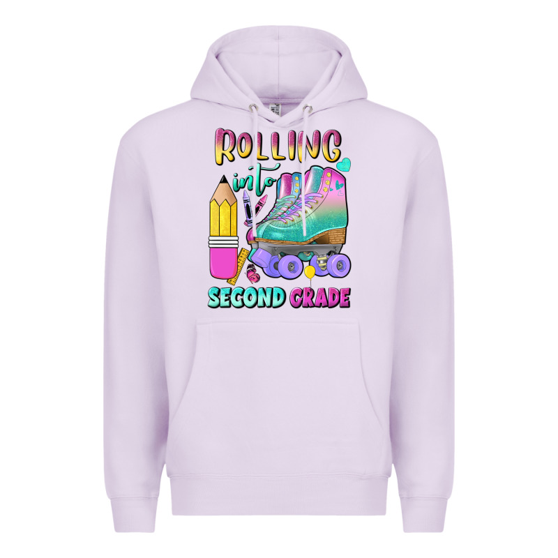 Rolling Into Second Grade Premium Hoodie by BundleAndBundleShop | Teevron