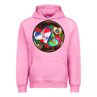 Fuchsia Pink dominican republic coasters Urban Hoodie - AdoDesignShop