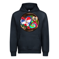 Navy dominican republic coasters Urban Hoodie - AdoDesignShop