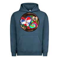 Pigment Midnight Navy dominican republic coasters Urban Hoodie - AdoDesignShop