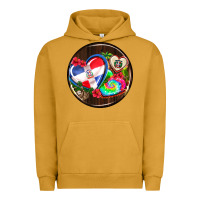 Pigment Peanut Butter dominican republic coasters Urban Hoodie - AdoDesignShop
