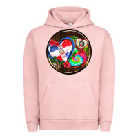Pigment Salmon dominican republic coasters Urban Hoodie - AdoDesignShop