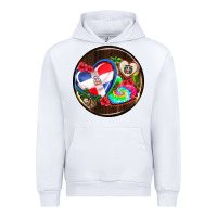 White dominican republic coasters Urban Hoodie - AdoDesignShop