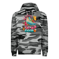 Slate Camo vintage soul Premium Hoodie - BundleAndBundleShop