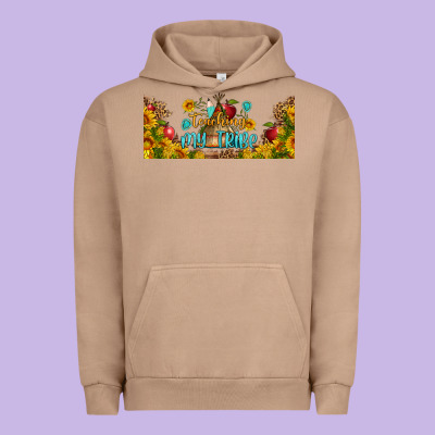 Teaching My Tribe Libbey Glass Urban Hoodie Designed By Bundleandbundleshop
