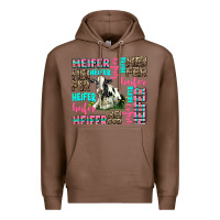Chestnut heifer Premium Hoodie - AdoDesignShop
