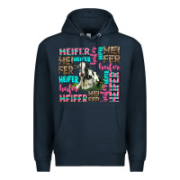 Navy heifer Premium Hoodie - AdoDesignShop