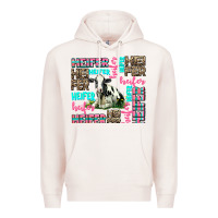 Pale Pink heifer Premium Hoodie - AdoDesignShop
