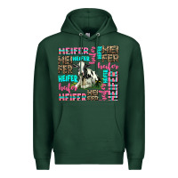 Sports Green heifer Premium Hoodie - AdoDesignShop
