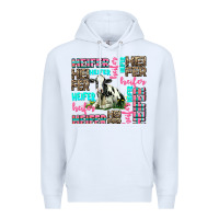 White heifer Premium Hoodie - AdoDesignShop