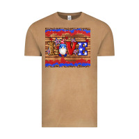 Vintage Camel american flag gnomes love star leopard glitter Vintage Tee - Artiststas