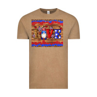 Vintage Coffee american flag gnomes love star leopard glitter Vintage Tee - Artiststas