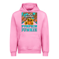 Fuchsia Pink pumpkin junkie Urban Hoodie - Artiststas