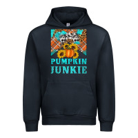 Navy pumpkin junkie Urban Hoodie - Artiststas