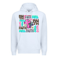 White faith with cross Premium Hoodie - AdoDesignShop