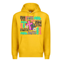 Lemon faith with cross Premium Hoodie - AdoDesignShop
