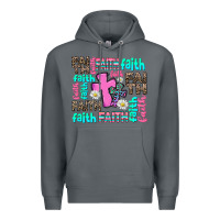 Rock faith with cross Premium Hoodie - AdoDesignShop
