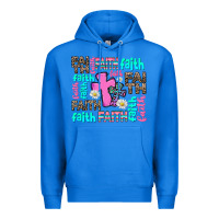 True Royal faith with cross Premium Hoodie - AdoDesignShop