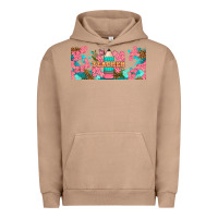 Pigment Burro teacher floral pencil libbey glass Urban Hoodie - BundleAndBundleShop