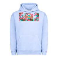 Pigment Grape Ice teacher floral pencil libbey glass Urban Hoodie - BundleAndBundleShop