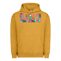 Pigment Peanut Butter teacher floral pencil libbey glass Urban Hoodie - BundleAndBundleShop