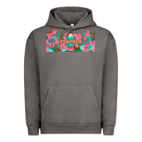 Pigment Tornado teacher floral pencil libbey glass Urban Hoodie - BundleAndBundleShop