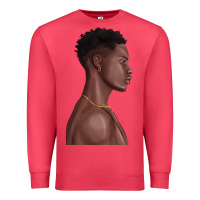 Cardinal afro black man Premium Sweatshirt - texasbilliewilder