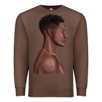 Chestnut afro black man Premium Sweatshirt - texasbilliewilder