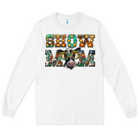 White show mom baby cow Long Sleeve Tee - BarkalooDesign
