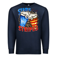 Navy stars and stripes beer Premium Sweatshirt - Zillion Design Studio