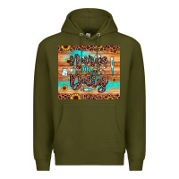 Army Green nurse on duty Premium Hoodie - JahusDesignShop