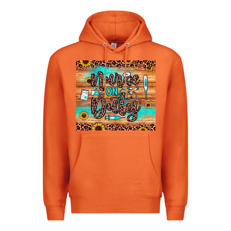 Nurse On Duty Premium Hoodie by JahusDesignShop | Teevron