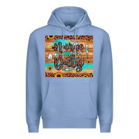 Colony Blue nurse on duty Premium Hoodie - JahusDesignShop