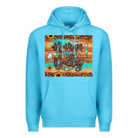 Ocean Blue nurse on duty Premium Hoodie - JahusDesignShop