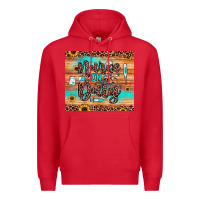 Red nurse on duty Premium Hoodie - JahusDesignShop
