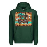 Sports Green nurse on duty Premium Hoodie - JahusDesignShop