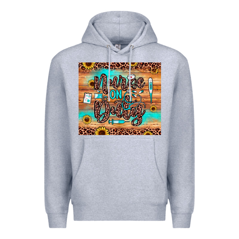 Nurse On Duty Premium Hoodie by JahusDesignShop | Teevron