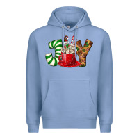 Colony Blue Joy Premium Hoodie - BundleAndBundleShop