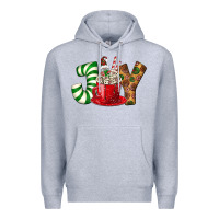 Heather Grey Joy Premium Hoodie - BundleAndBundleShop
