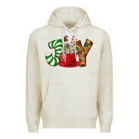 Oatmeal Heather Joy Premium Hoodie - BundleAndBundleShop