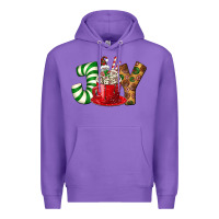 Purple Joy Premium Hoodie - BundleAndBundleShop