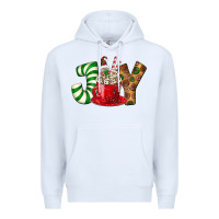 White Joy Premium Hoodie - BundleAndBundleShop