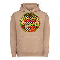 Pigment Burro Race coach with leopard and peace hand Urban Hoodie - AdoDesignShop